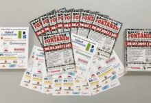 Die DIN-A6-Flyer für die Nacht der Fontänen