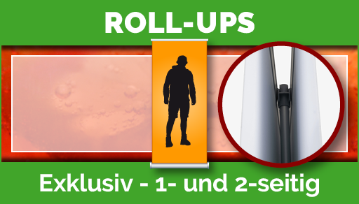 Exklusive Roll-Ups drucken lassen