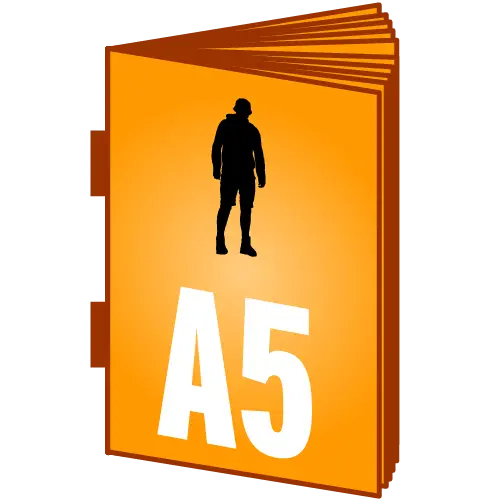 Broschüren mit Drahtheftung in DIN-A5 drucken lassen