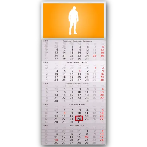 5-Monatswankalender drucken lassen
