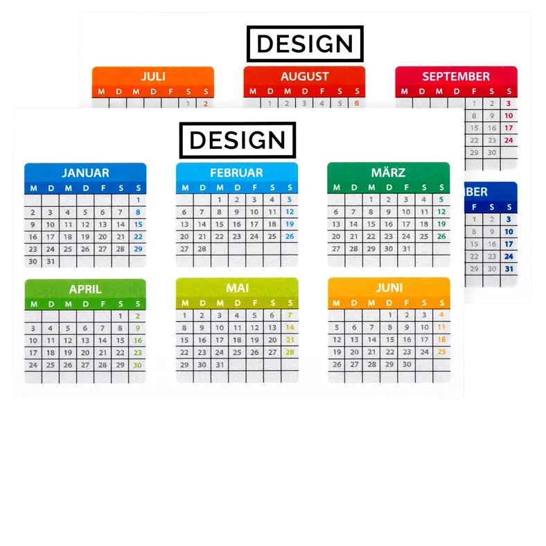 Minikalender drucken lassen