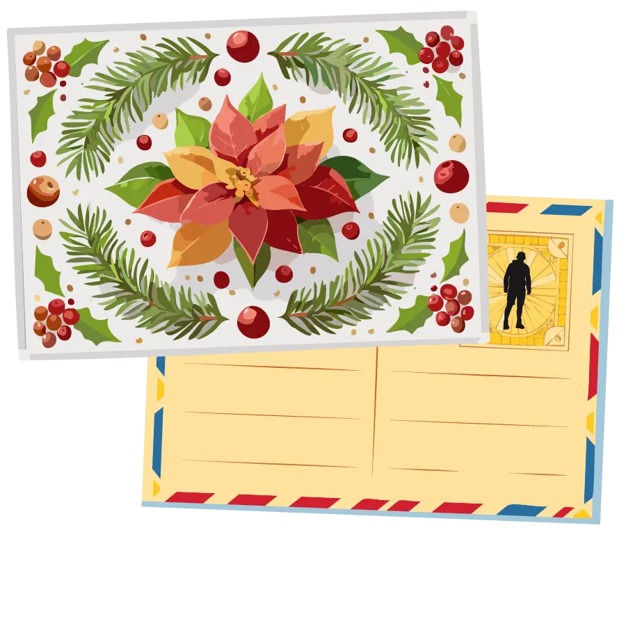 Standard & Topseller Weihnachtskarten drucken lassen