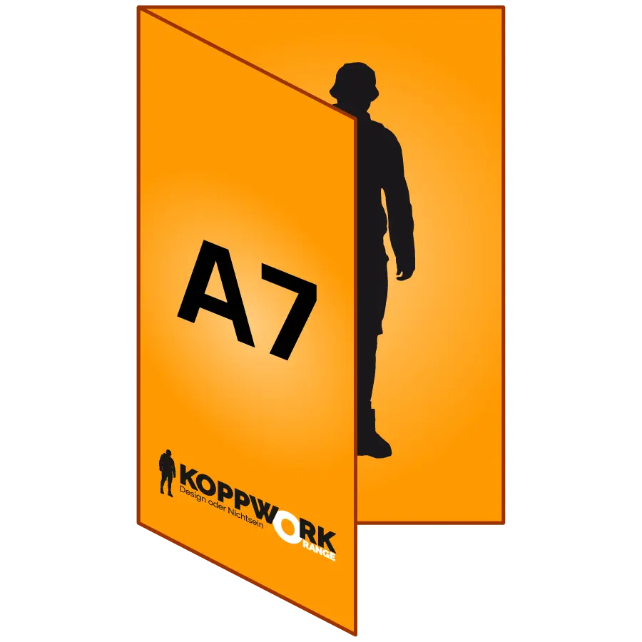 Ungefalzte DIN-A8-Flyer drucken lassen