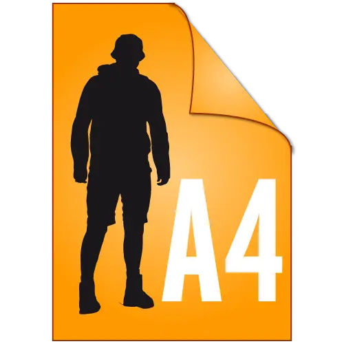 Flyer DIN-A4 Hochformat - 2-seitig drucken lassen