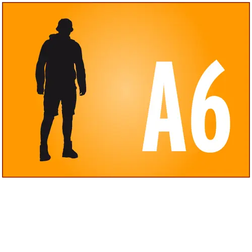 Flyer DIN-A6 Querformat - 1-seitig drucken lassen