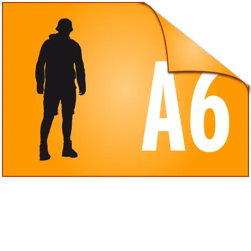 Flyer DIN-A6 Querformat - 2-seitig drucken lassen