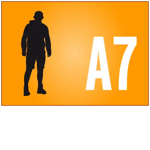 Flyer DIN-A7 Querformat - 1-seitig drucken lassen