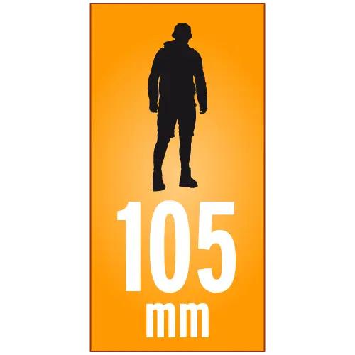 Flyer DIN-lang hoch - 105 mm - 1-seitig drucken lassen