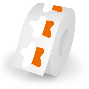 Etiketten auf Rolle im Wunschformat mit Stanzform drucken lassen