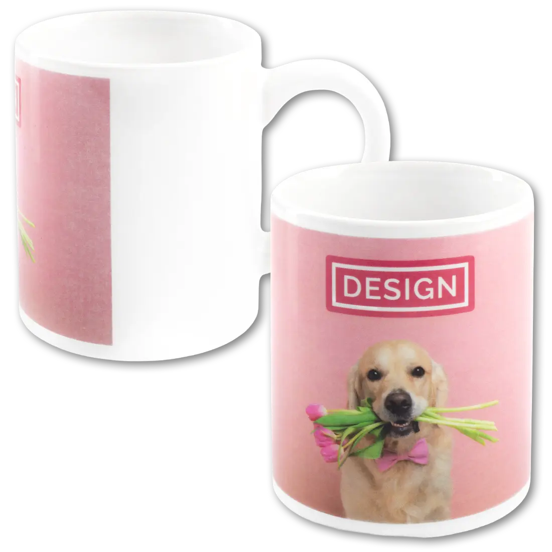 Klassische Kaffeetasse mit 230 ml bedrucken lassen