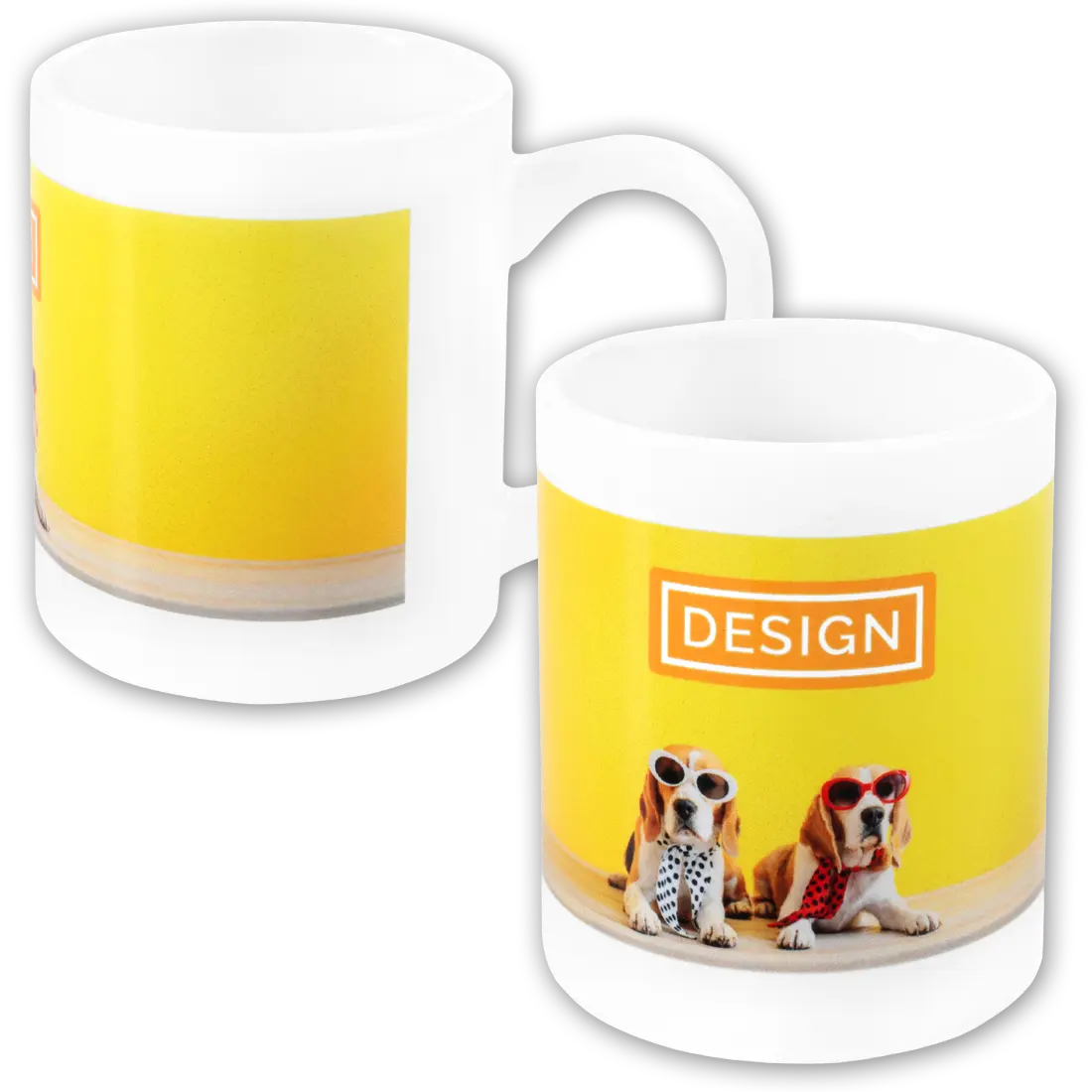 Klassische Kaffeetasse mit 250ml bedrucken lassen