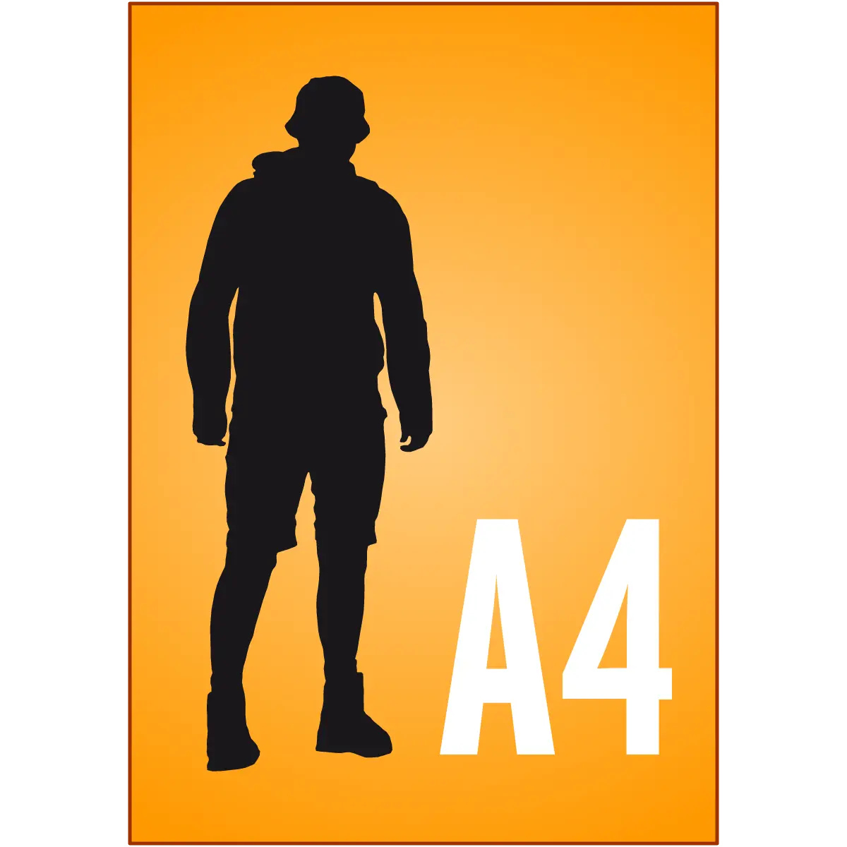 Plakate im DIN-A4-Hochformat 1-seitig drucken lassen