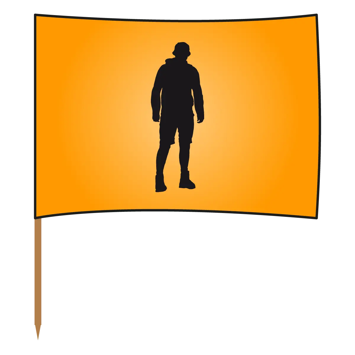 Papierfahnen bedrucken lassen