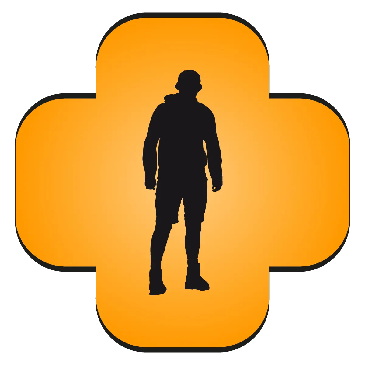 Figürlich gestanzte Flyer in Pflasterform drucken lassen