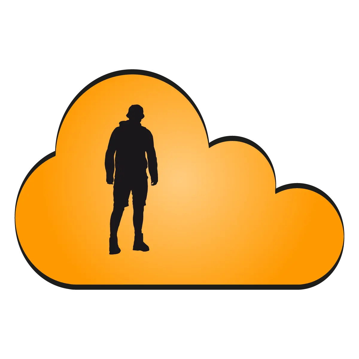 Figürlich gestanzte Flyer in Wolkenform drucken lassen