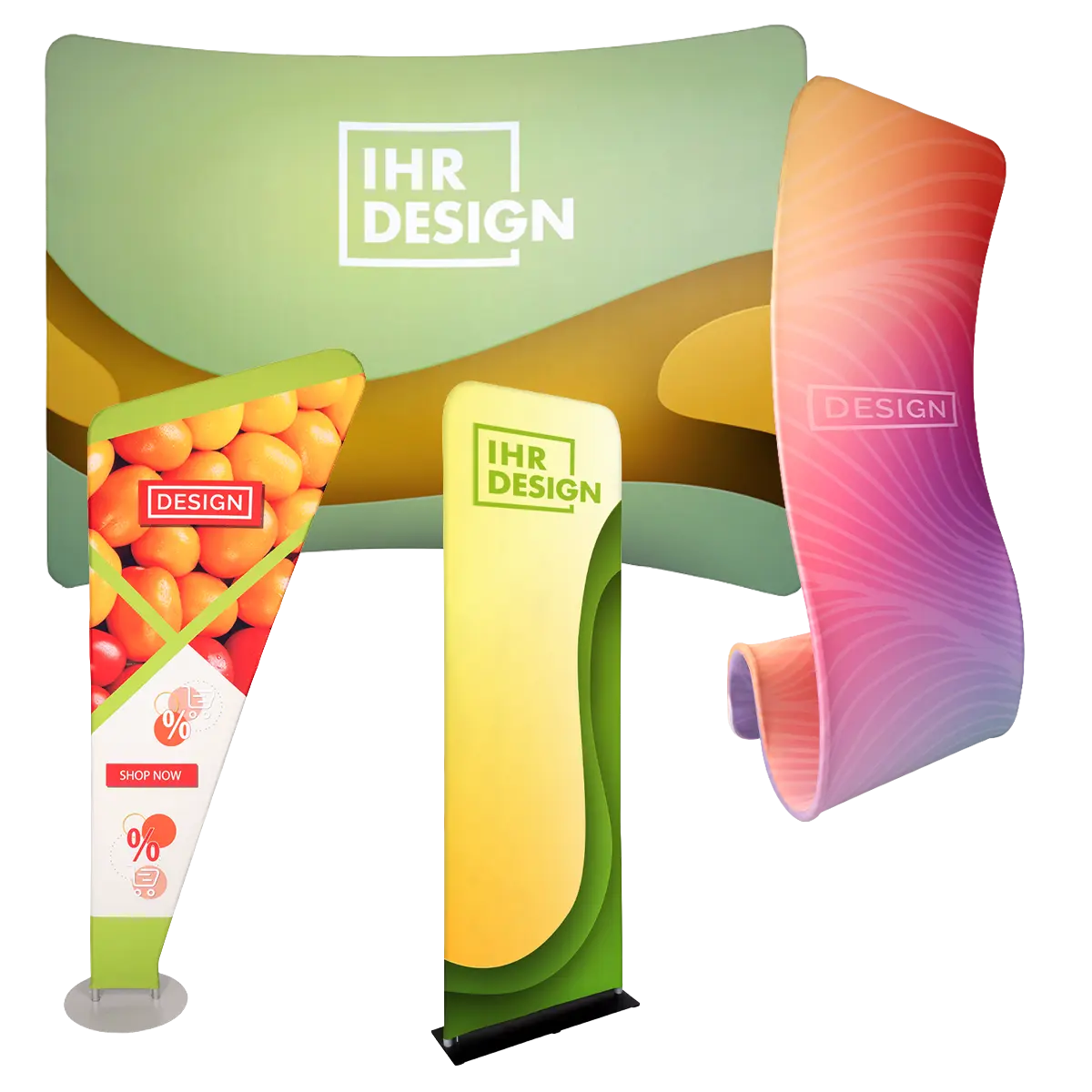 Zipper-Displays bedrucken lassen