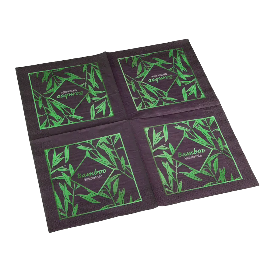 Serviette Tissue mit Vollflächendruck