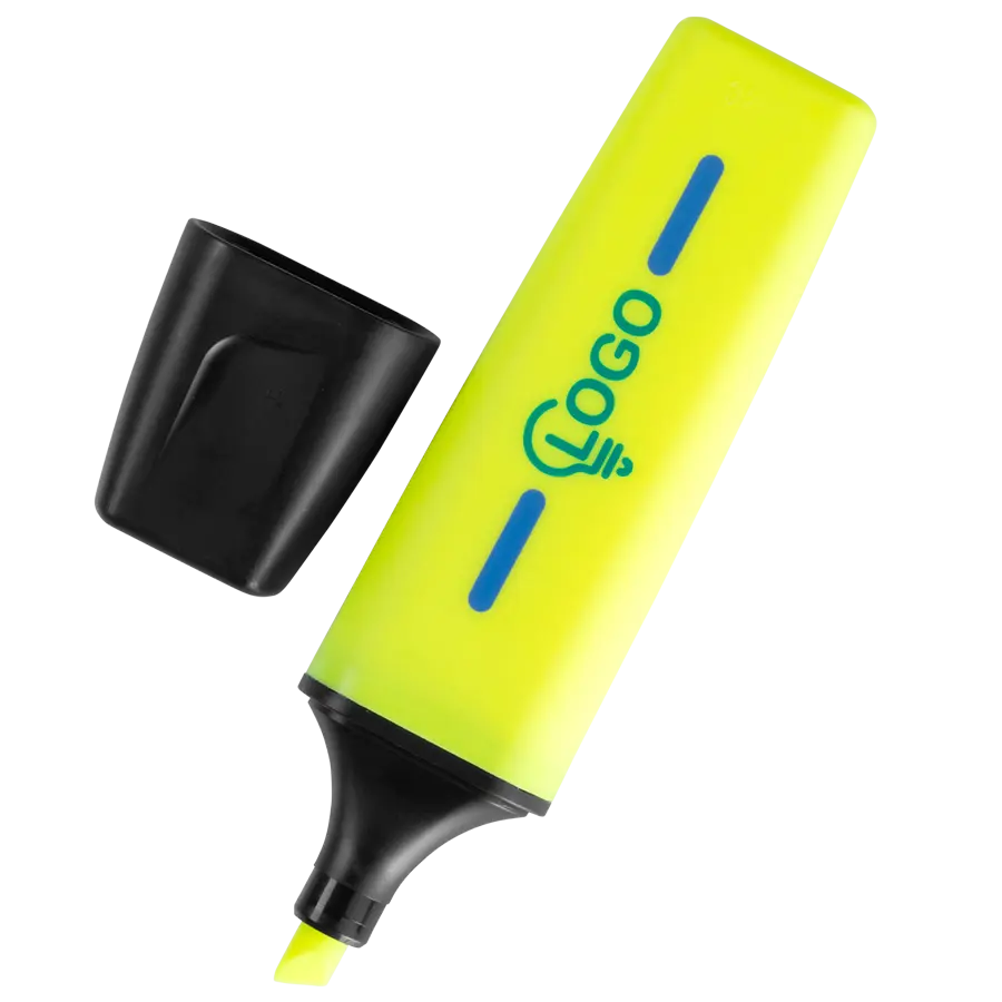 Textmarker STABILO Boss 2-farbig einseitig bedrucken lassen