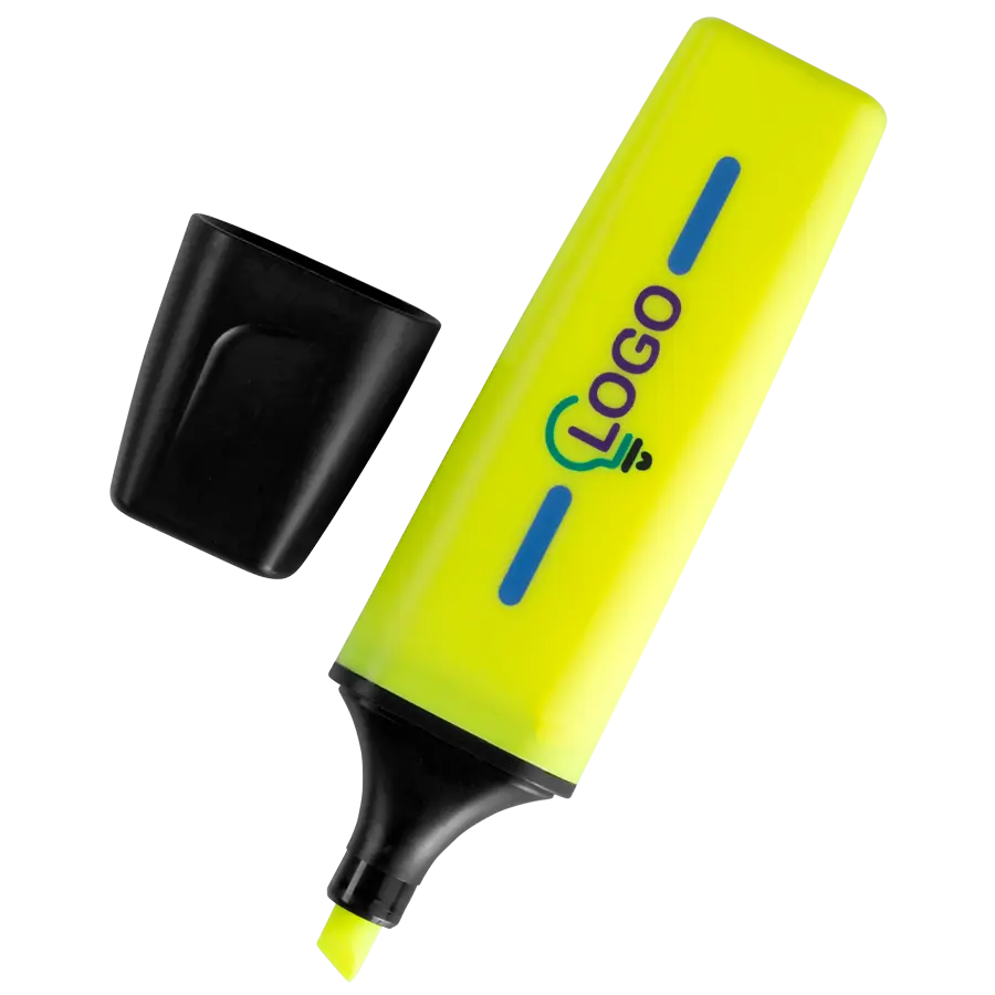 Textmarker STABILO Boss 4-farbig einseitig bedrucken lassen