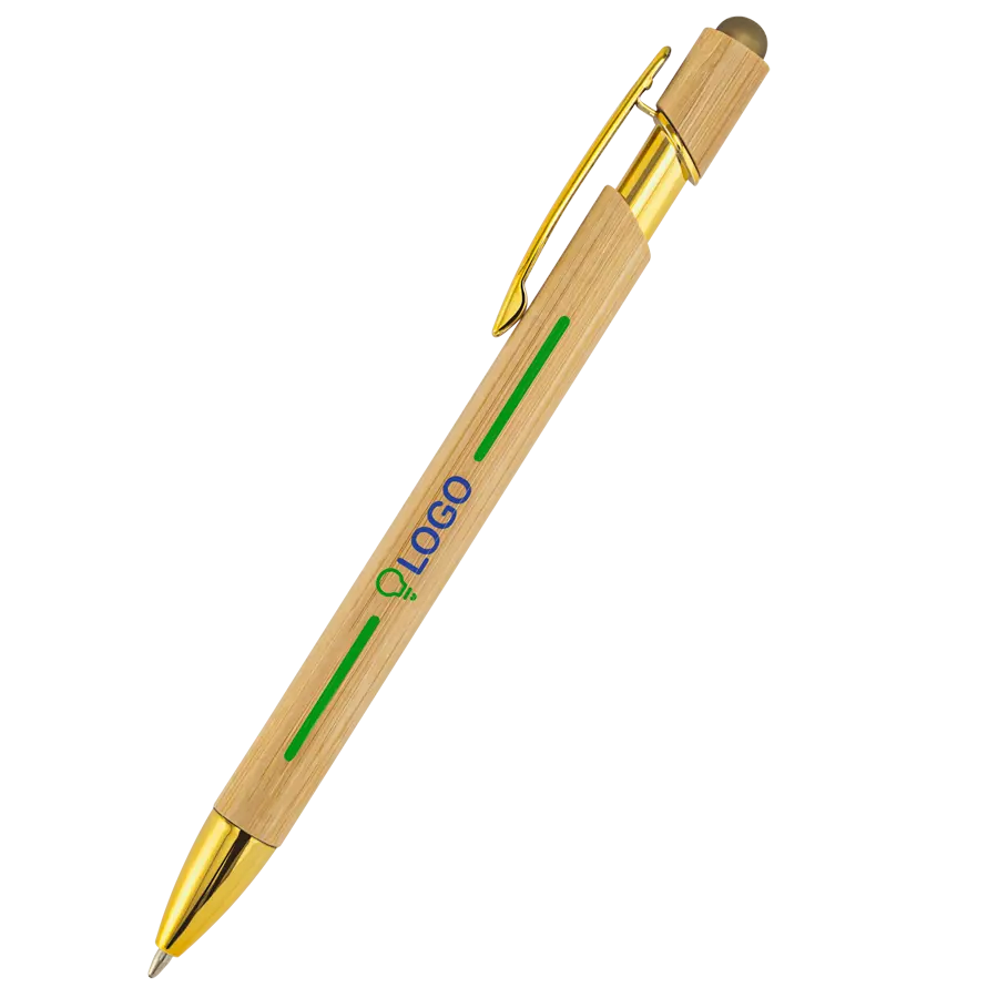 Bambus Touchpen Kugelschreiber Style