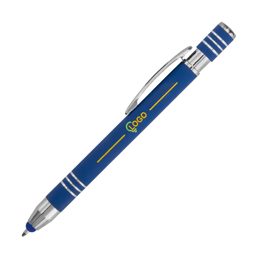 Premium Metallkugelschreiber Chroma-Touchpen 4-farbig einseitig bedruckt