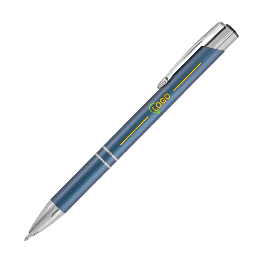 Premium Metallkugelschreiber Matt 4-farbig einseitig bedruckt