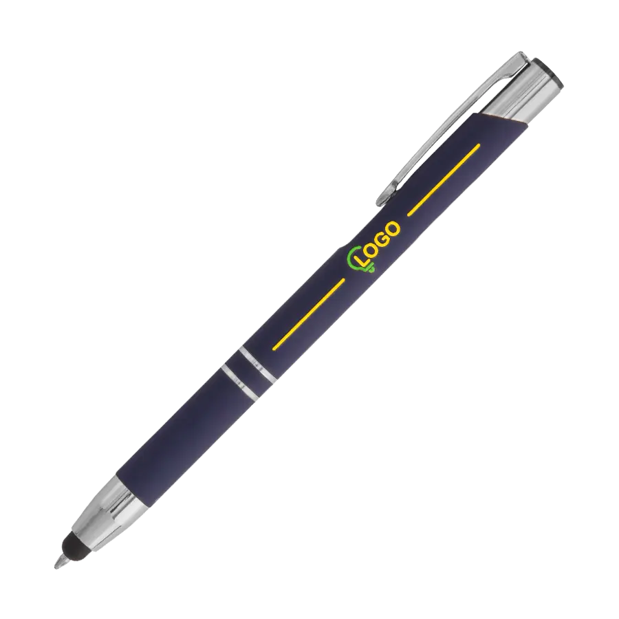 Premium Metallkugelschreiber Touchpen 4-farbig einseitig bedruckt